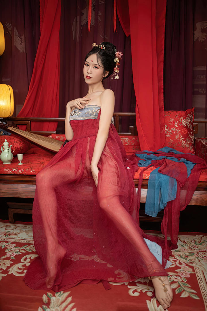 性感古装美女模特高清人体艺术摄影图片