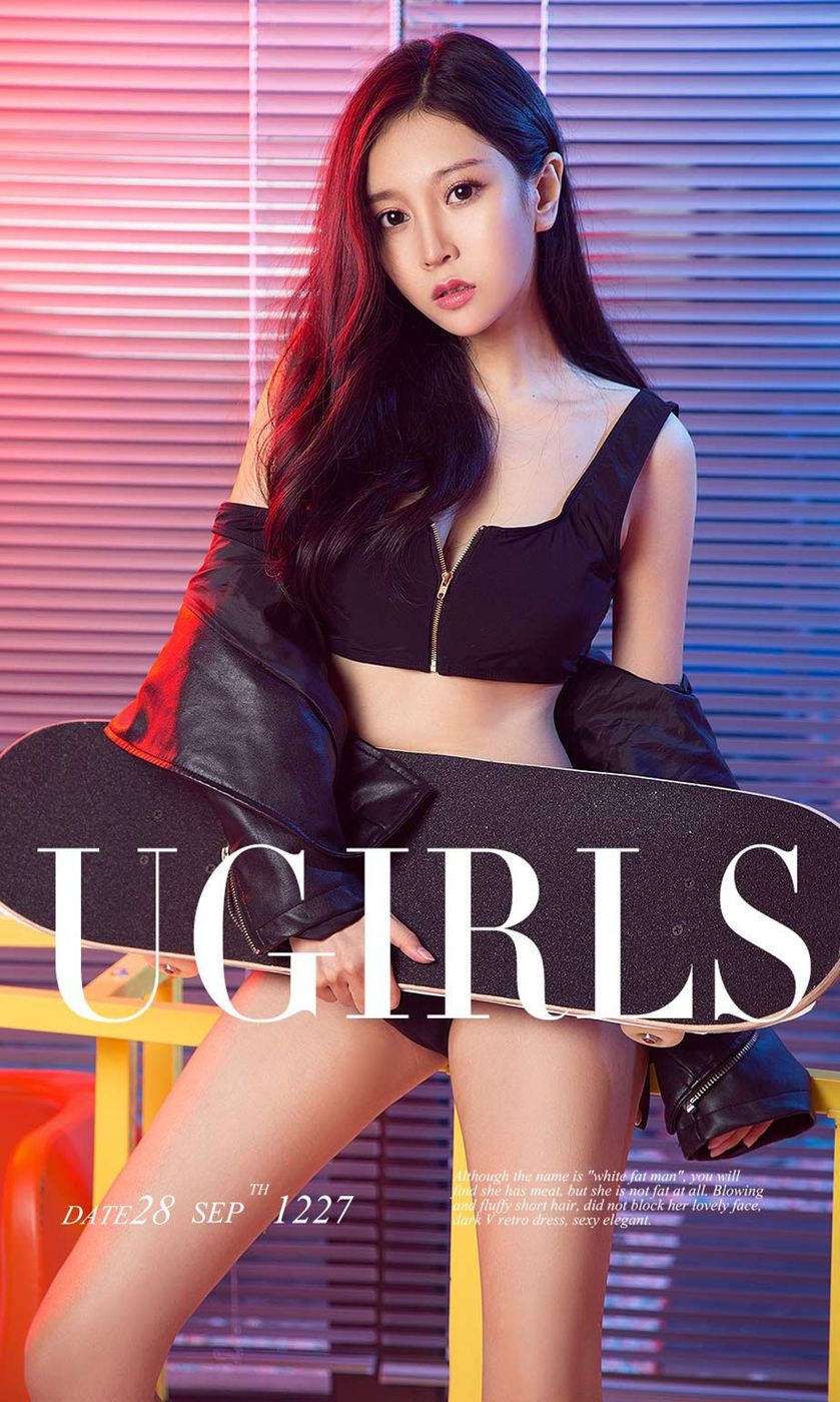 尤果网美女模特豌豆公主修长美腿白皙美胸内衣诱惑美图