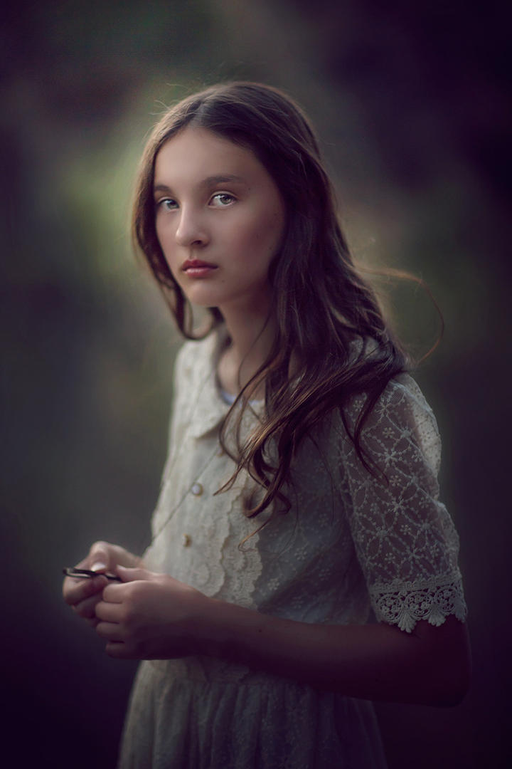 超清唯美欧美意境美女头像图片