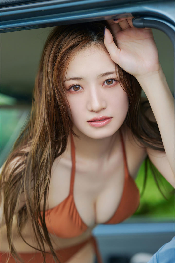 高颜值日本车模私密照