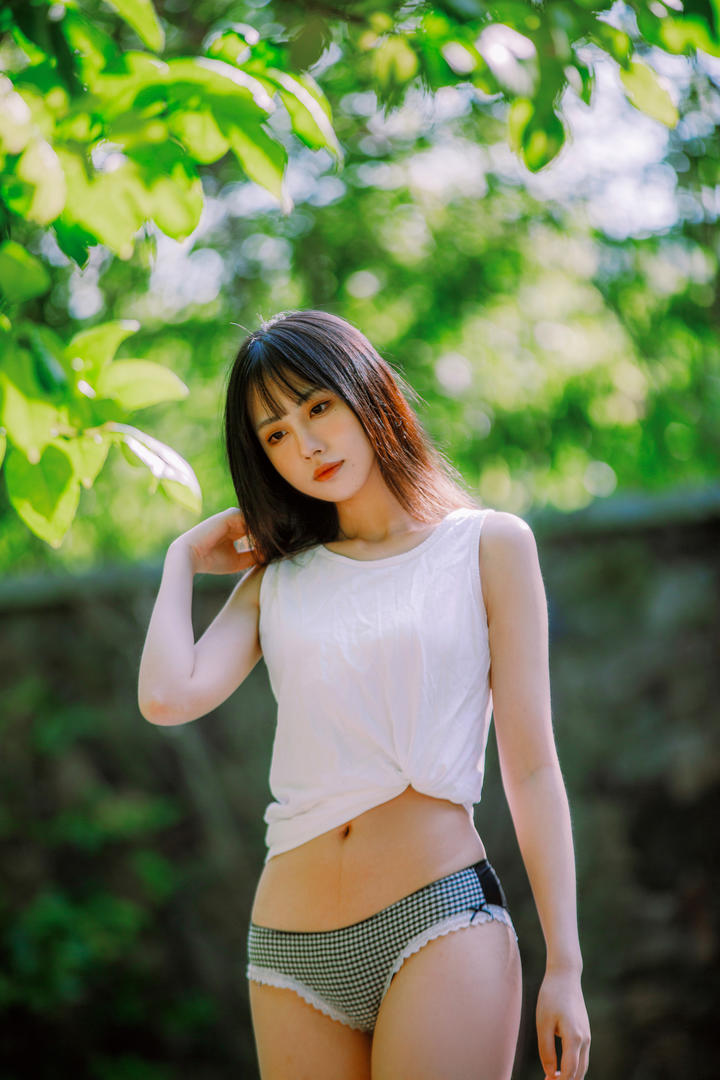中国清纯少女唯美写真壁纸图片