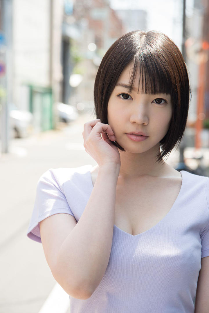 高清日本清纯短发美女写真