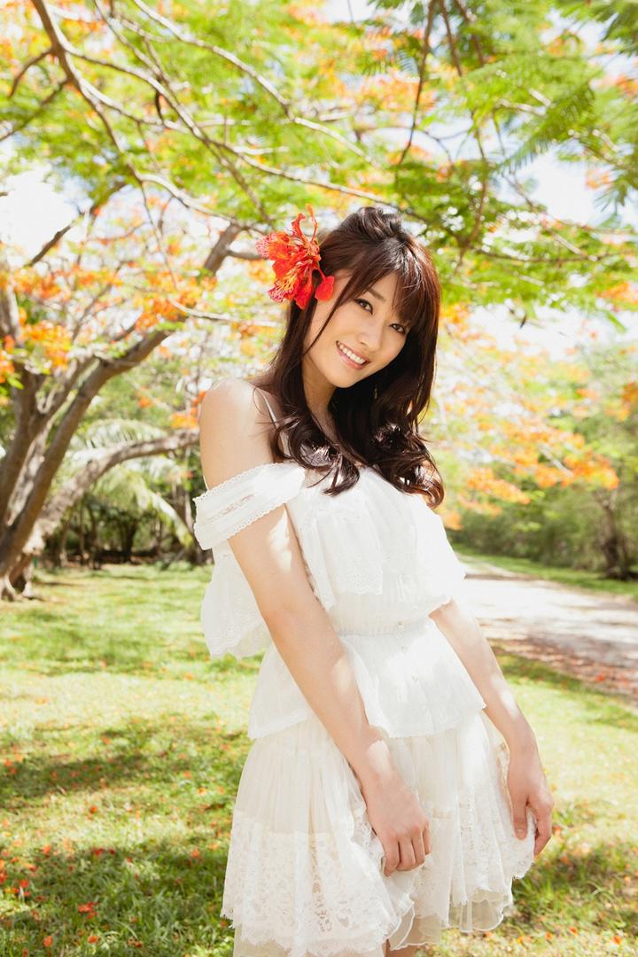日本天然素人美女户外人像摄影图片