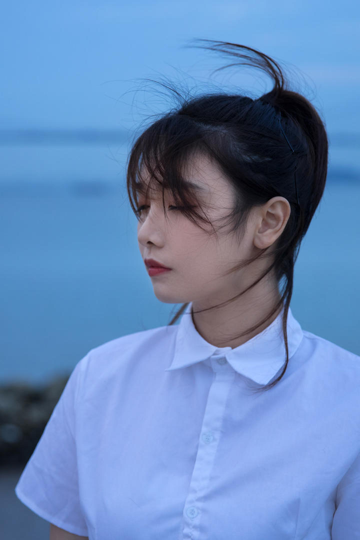 清纯女生美女艺术写真摄影高清图片