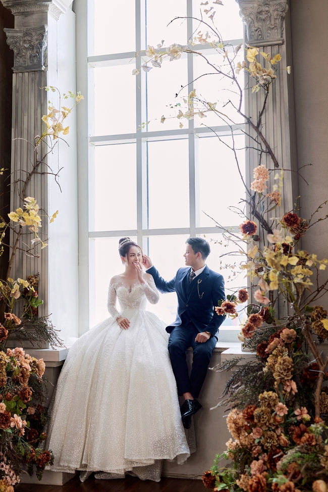 温馨浪漫亚洲情侣婚纱大片