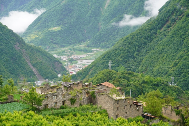 青山高原古村落图片