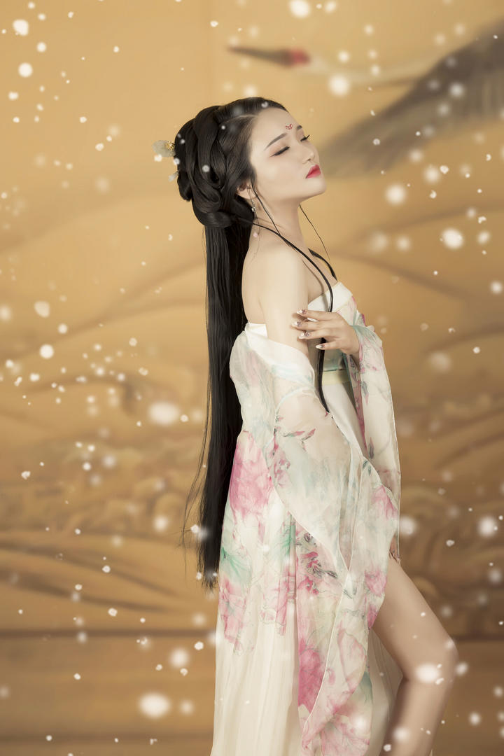 性感古风美女图片古装美女人像艺术摄影图片
