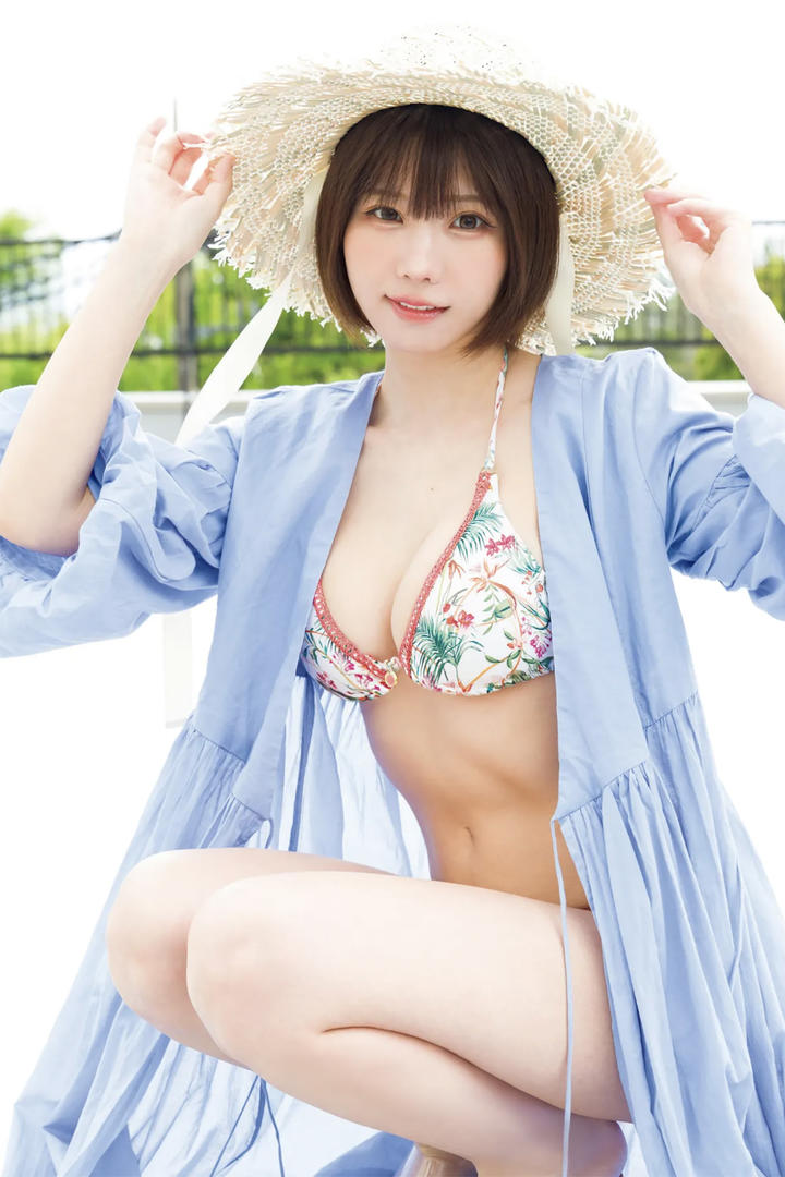 日本AV短发美女女性人体写真图片