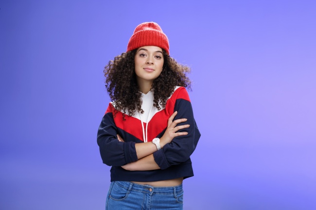 爆炸羊毛卷发发型图片