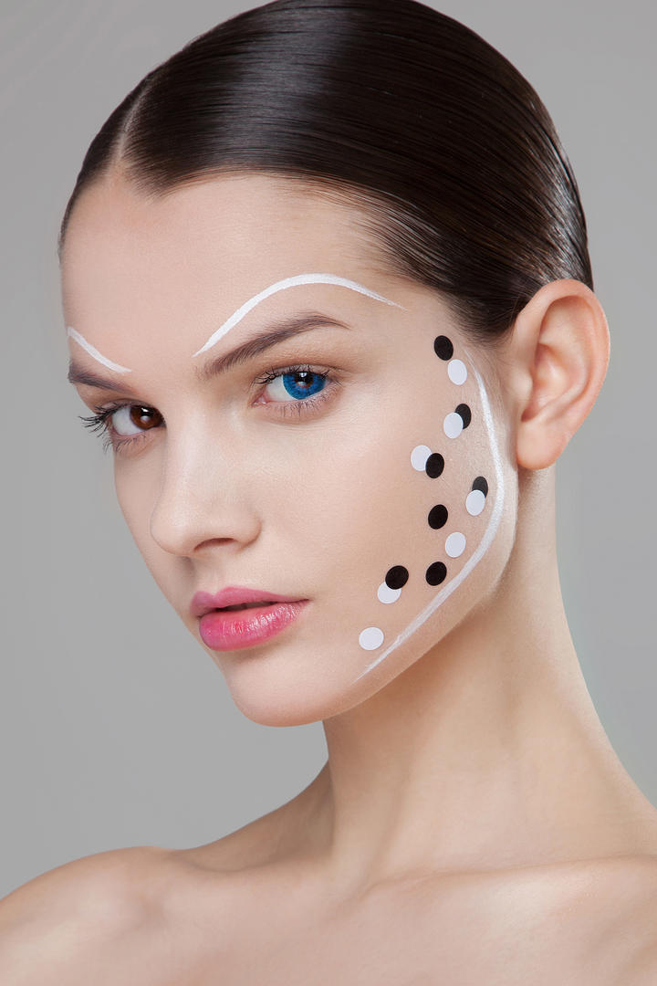 欧美头像美女艺术摄影图片