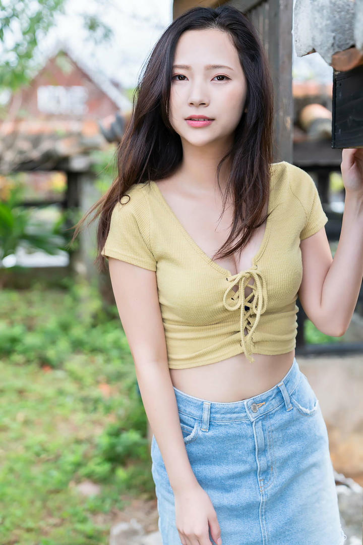 极品牛仔裤美女模特图片