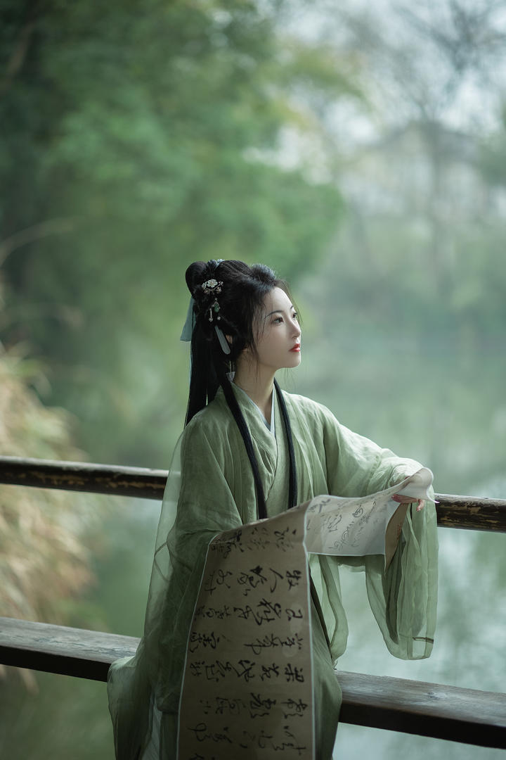 超高清古装气质美女女神艺术摄影图片