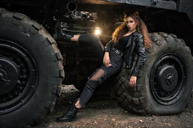 霸气美女写真人体摄影图片