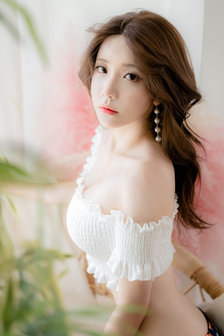 高清韩国极品美女模特柳京写真