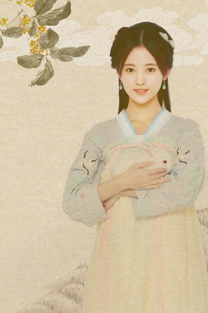 唯美仕女图古装美女艺术摄影图片