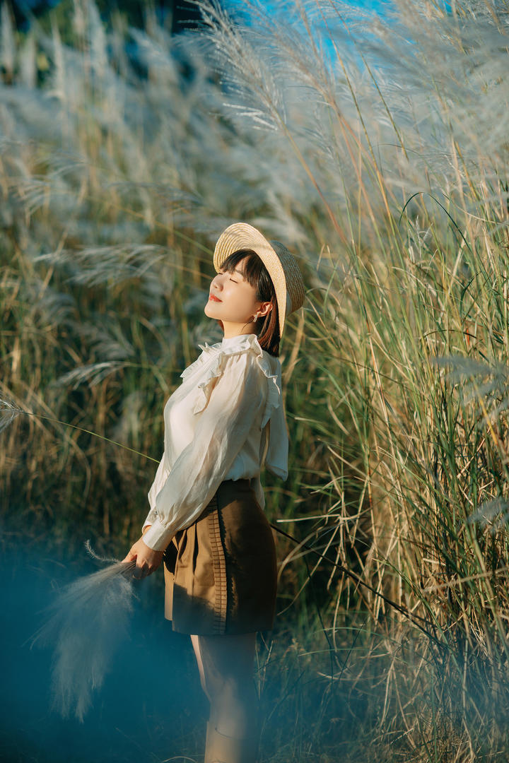 唯美清纯女生小清新美女写真壁纸图片