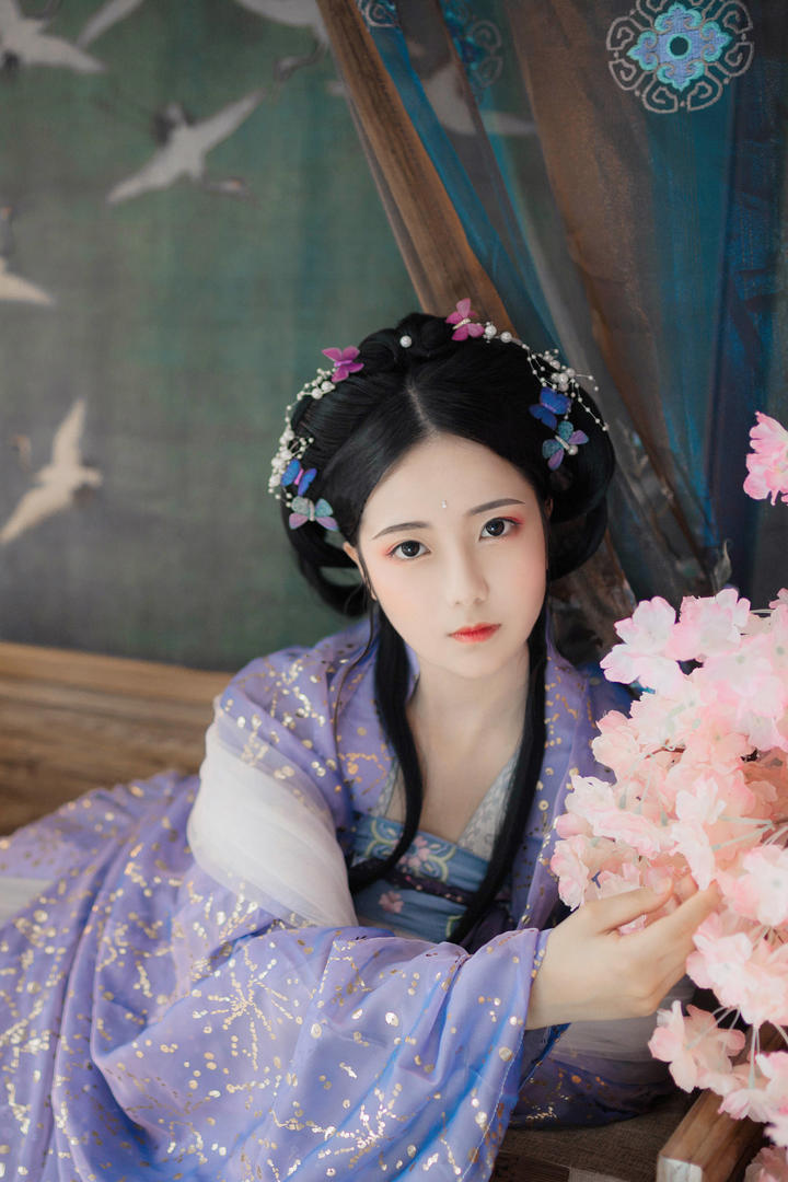 超清古装汉服美女写真图片