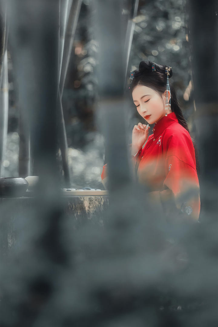 4K高清唯美古装美女艺术写真图片