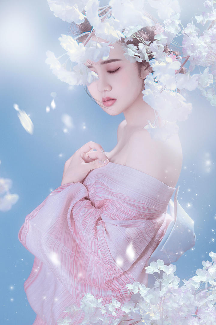 清纯唯美日本和服美女艺术写真图片