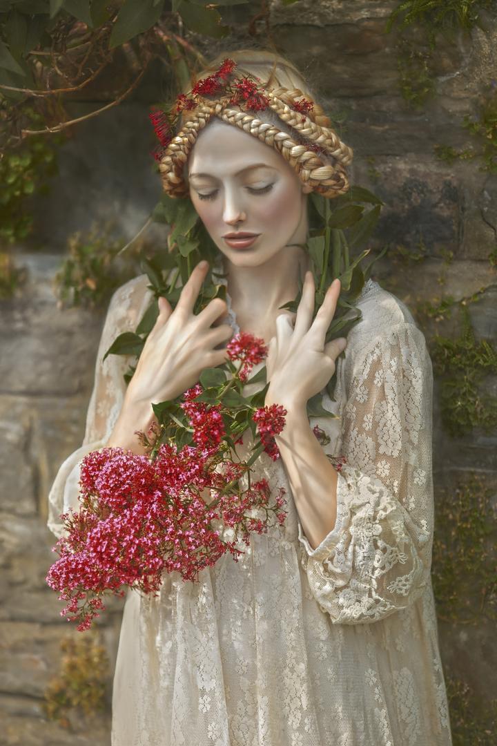 唯美欧洲美女艺术人像写真图片