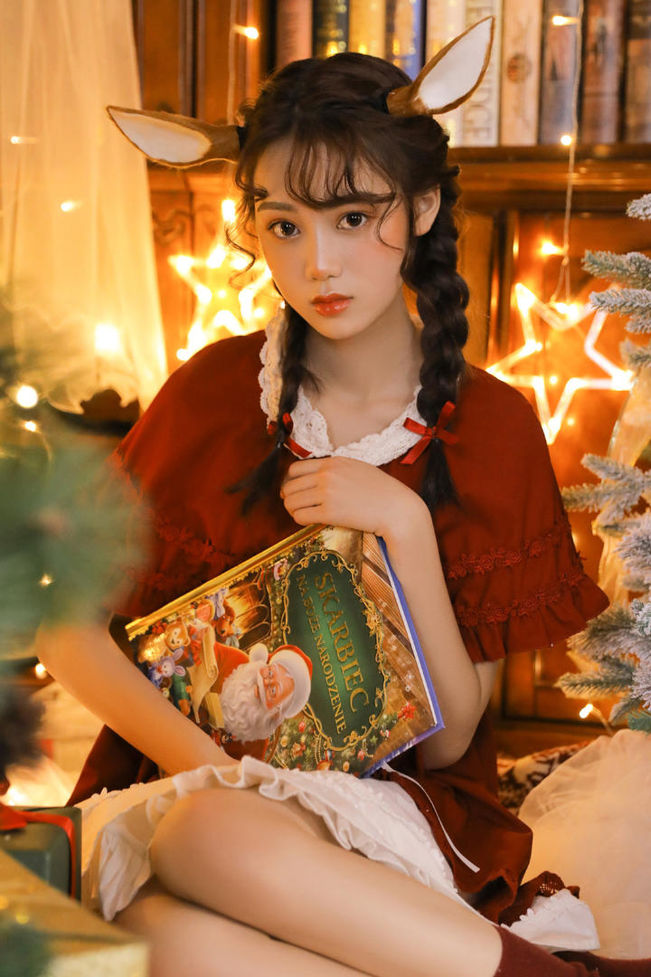 圣诞节快乐可爱qq女生头像图片大全