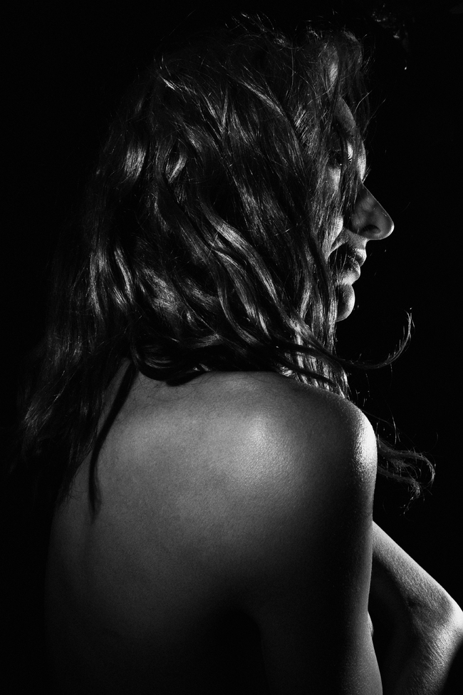 极致性感黑白人体艺体摄影图片