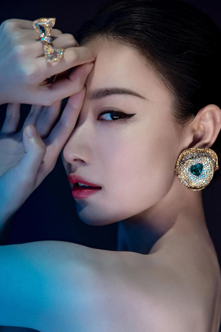 MM131美女图片高清图片明星专辑性感女神倪妮侧脸图片