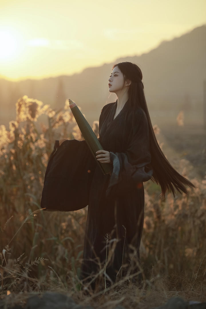 中国气质古装汉服美女高清人像摄影图片