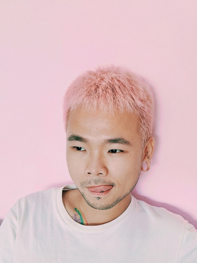 男生染发发型图片