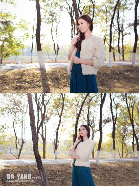 南国之秋 美人林中漫步