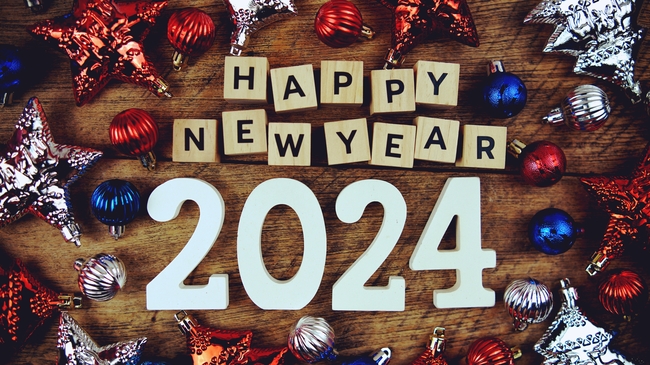 2024年元旦快乐祝福图片