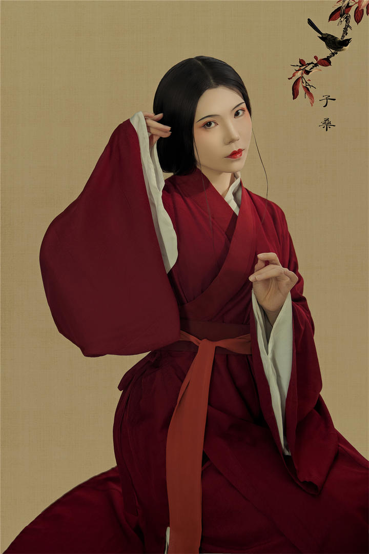 高清优雅气质古典古装汉服美女人体艺术写真图片