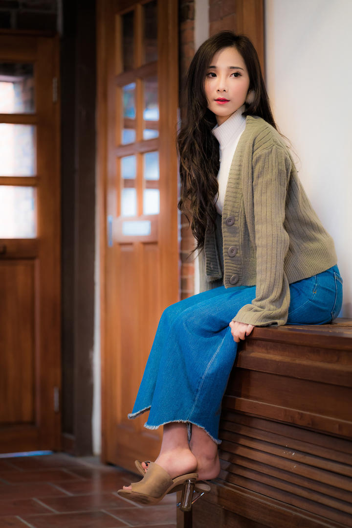 美女老师生活照