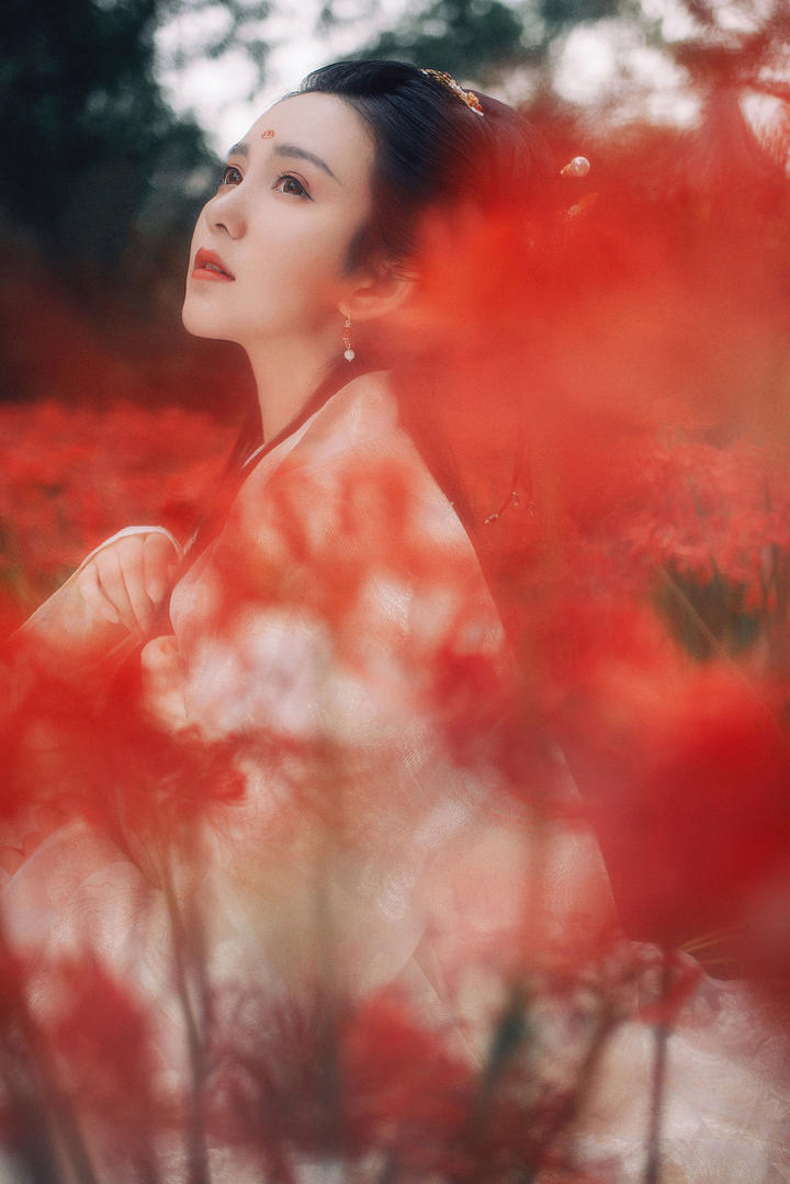 唯美古典气质女生图片