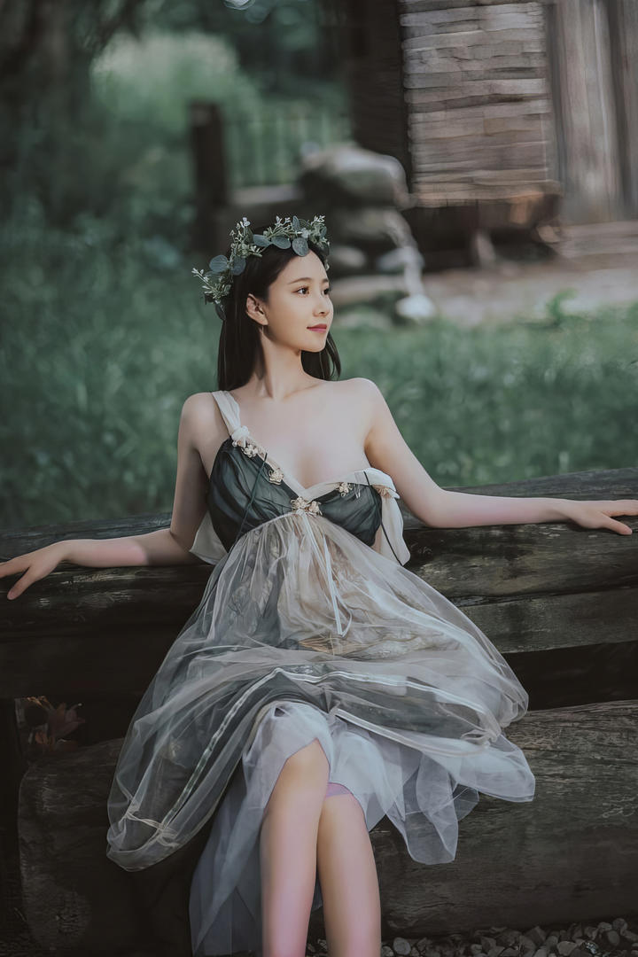 童话里的少女走进现实个人唯美艺术照图片