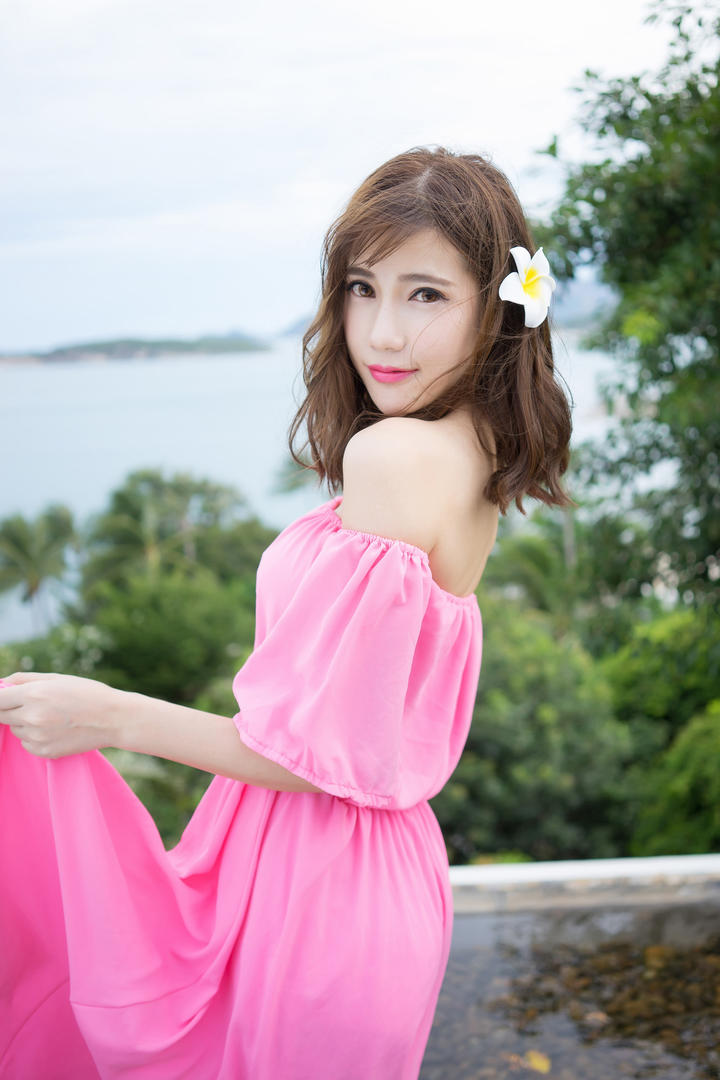 海边清纯极品女生图片