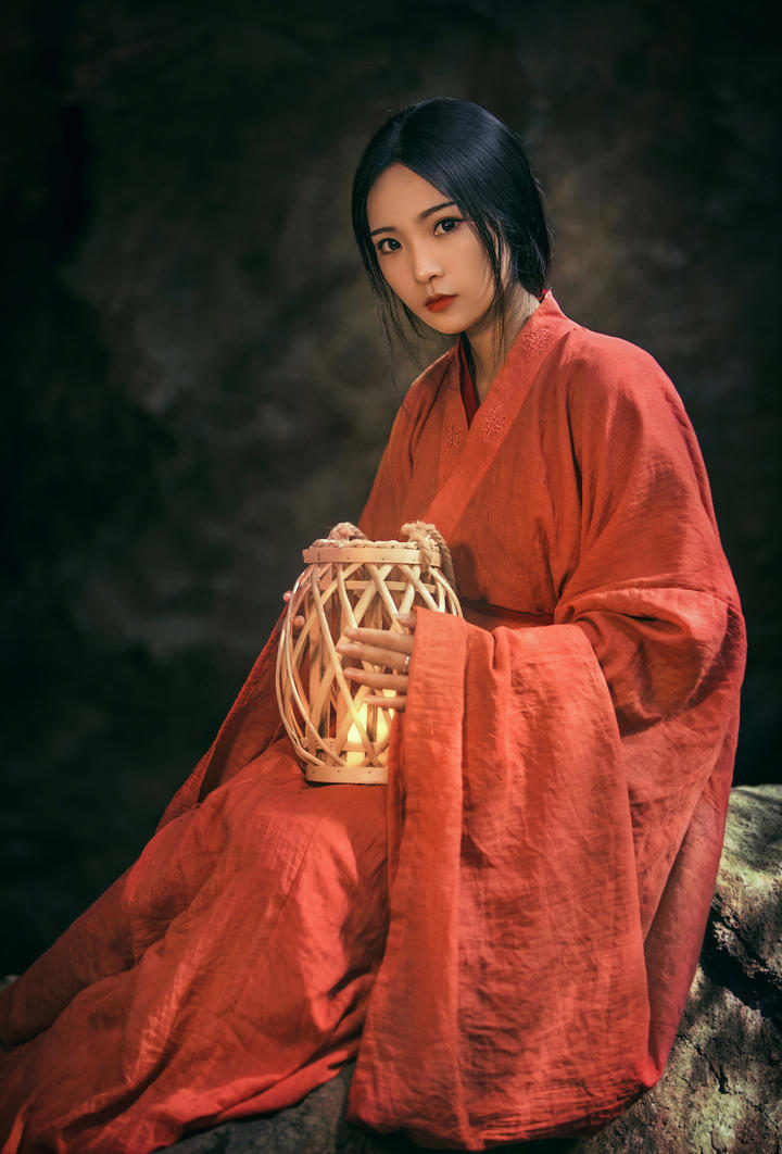 4K唯美意境红色古装美女壁纸图片大全