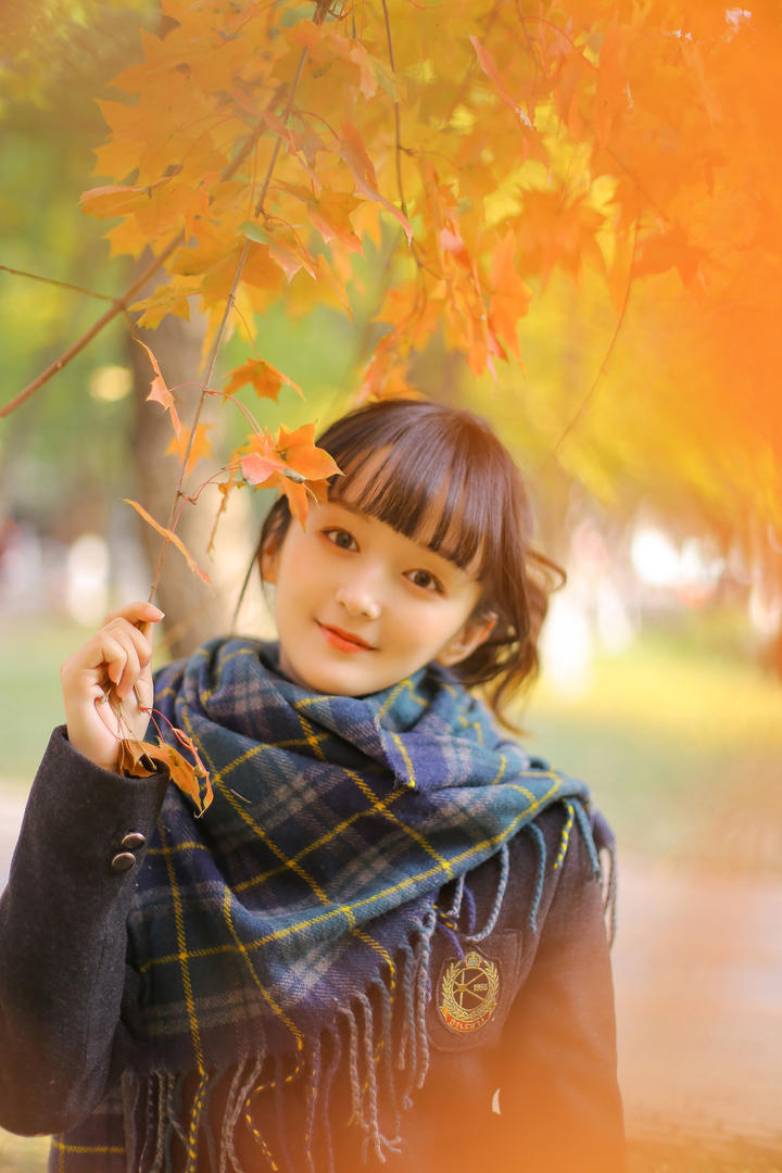 甜美韩系小学妹女生壁纸图片大全