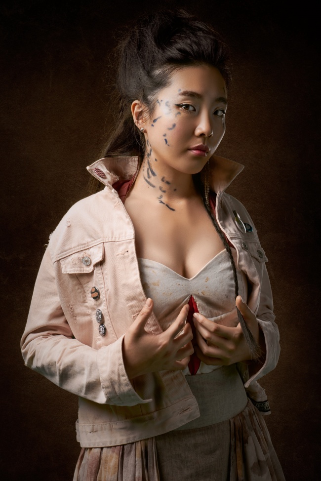 中国丰满人体写真摄影