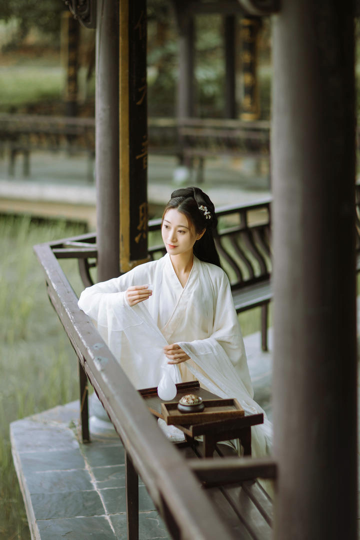 唯美古装汉服美女壁纸摄影图片大全