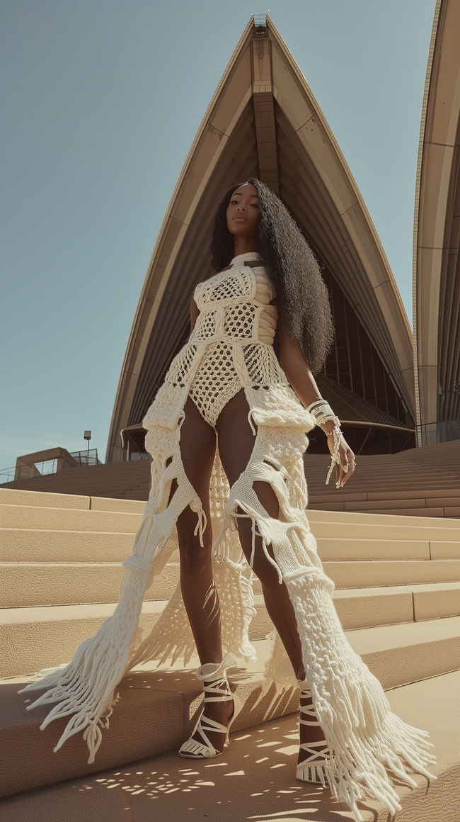 性感黑人超模美女艺术写真摄影图片