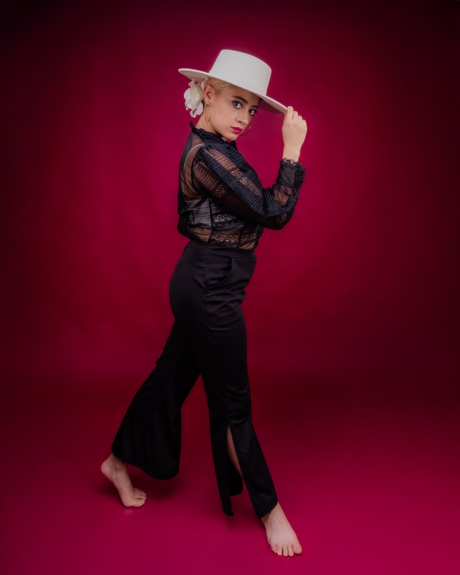 欧美时尚舞者个人写真人像艺术图片