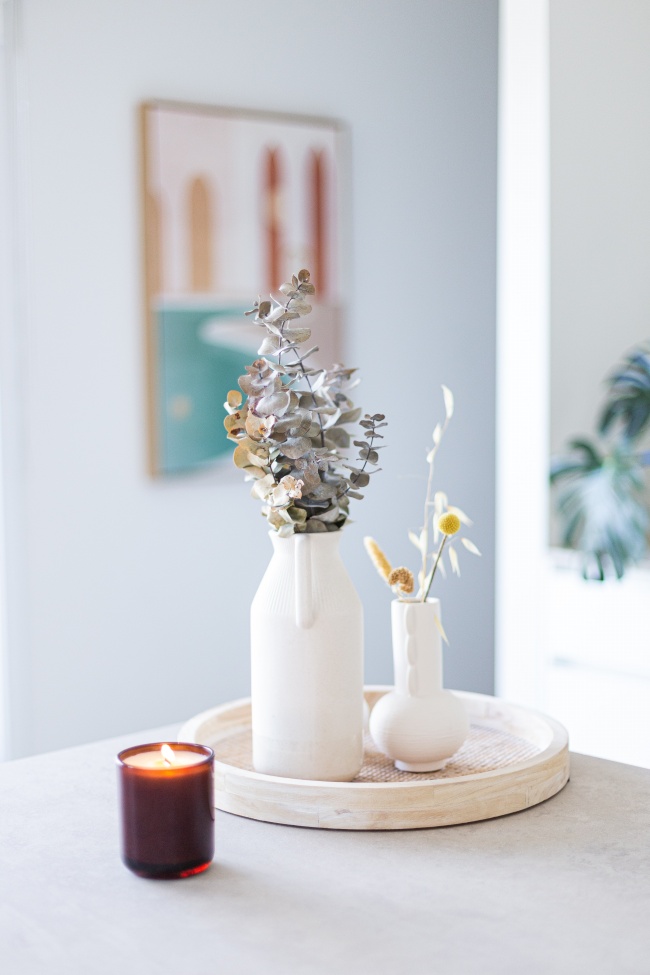 小清新家居插花图片摄影