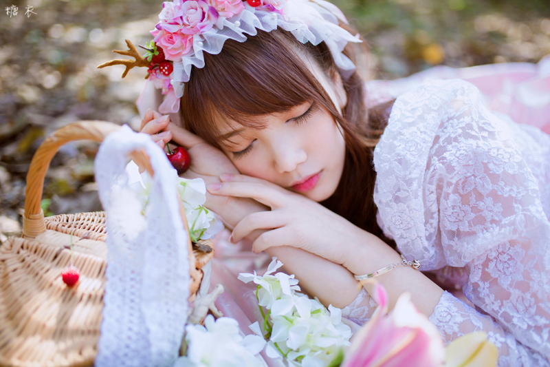 精灵少女的吻醒的梦