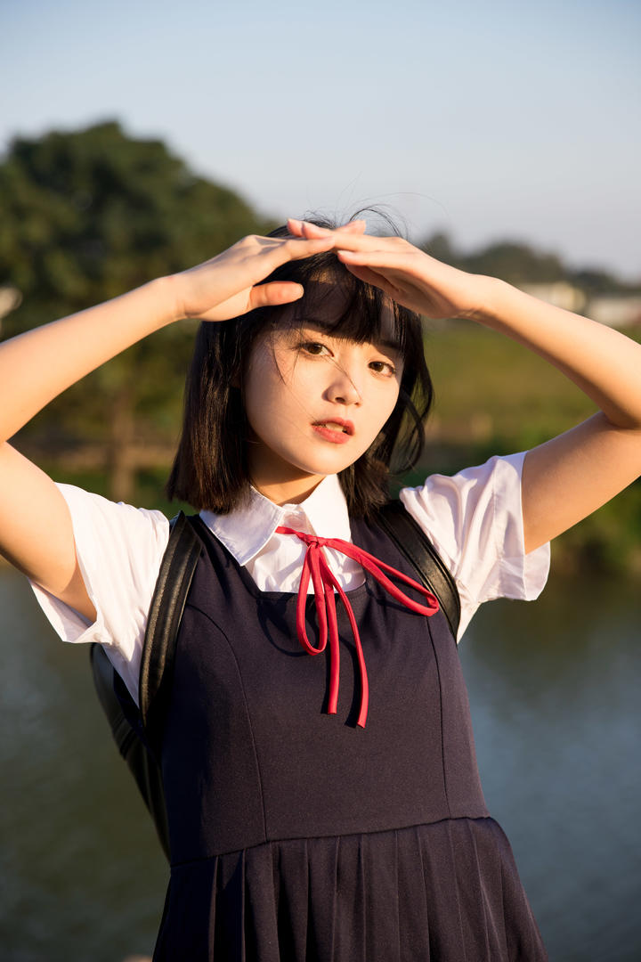 日本清纯校服少女头像图片大全