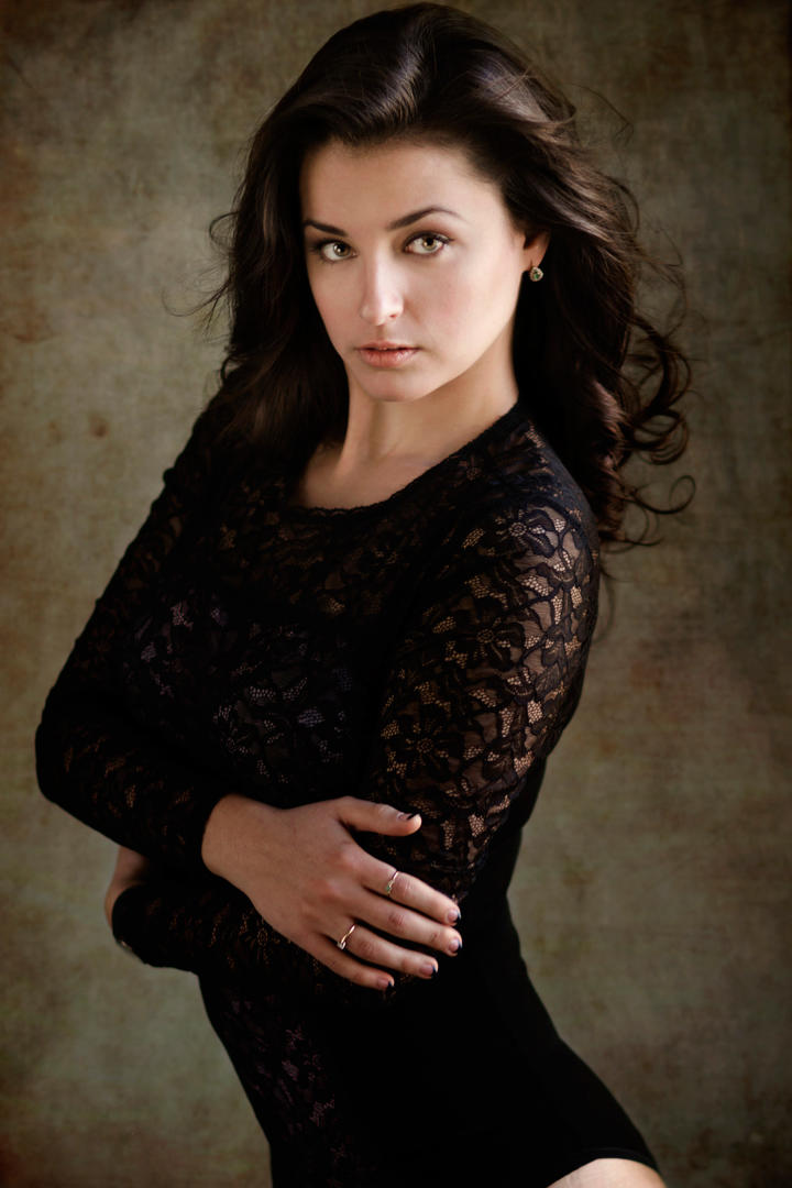 欧美成熟美女肖像艺术写真图片