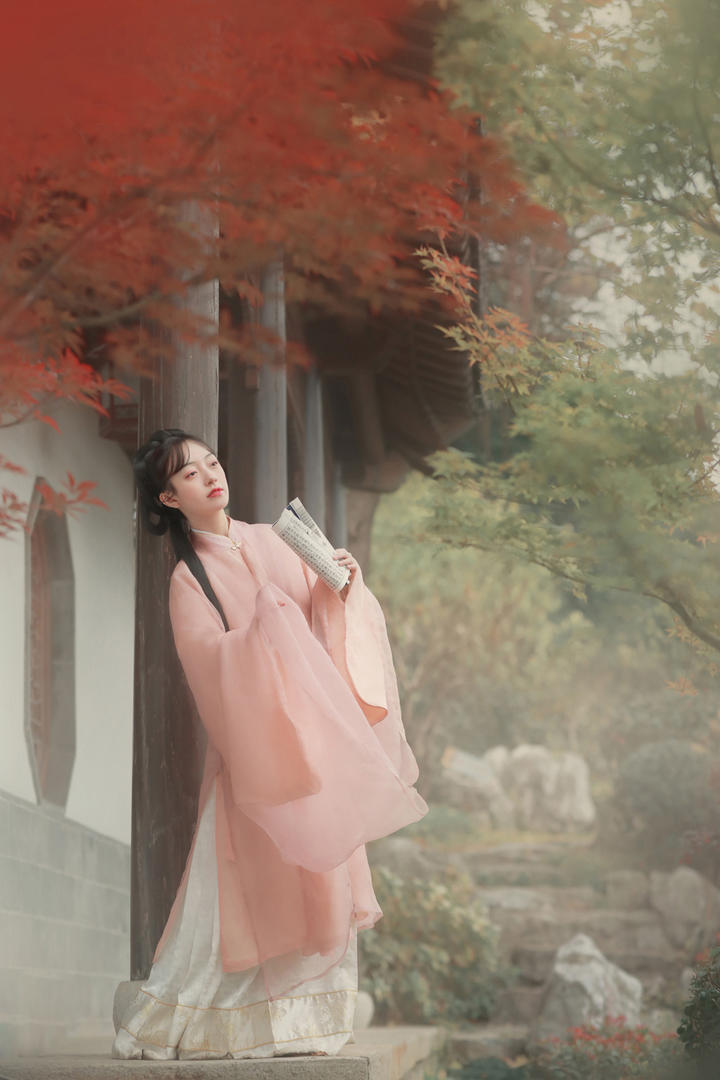 唯美汉服古装美女艺术写真图片