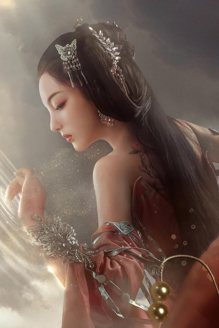 古装极品神仙姐姐美女艺术写真高清大图