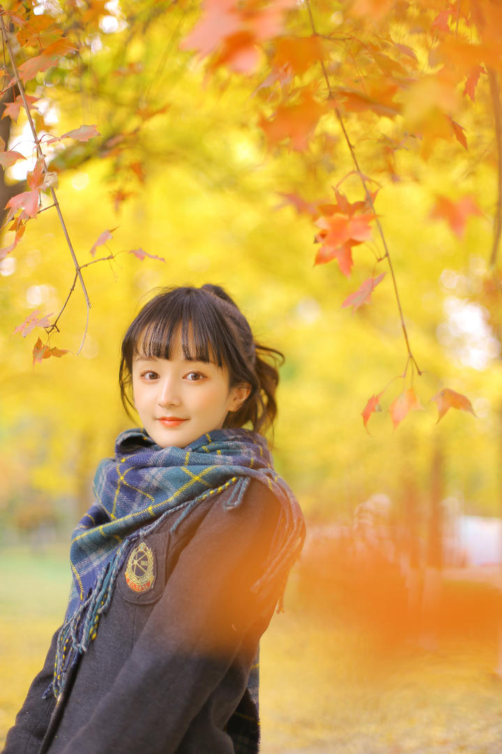 韩系清纯少女唯美写真壁纸图片