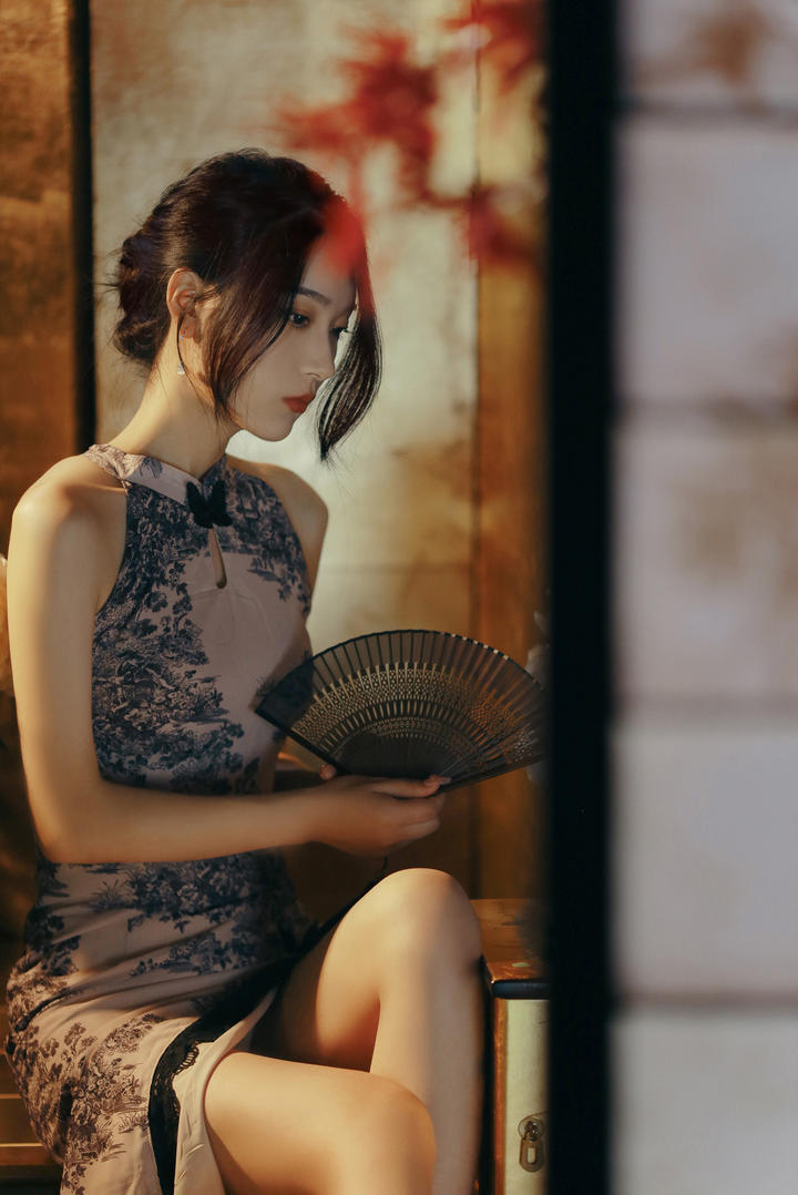中国唯美古典旗袍美女高清壁纸图片大全
